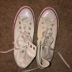 high top white converse